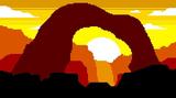 PIXEL_ART_FOR_THE_HEART-SUNRISE_DESERT.JPG