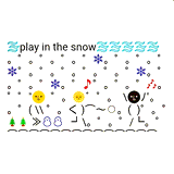 KUROGAO-PLAY_IN_THE_SNOW.JPG